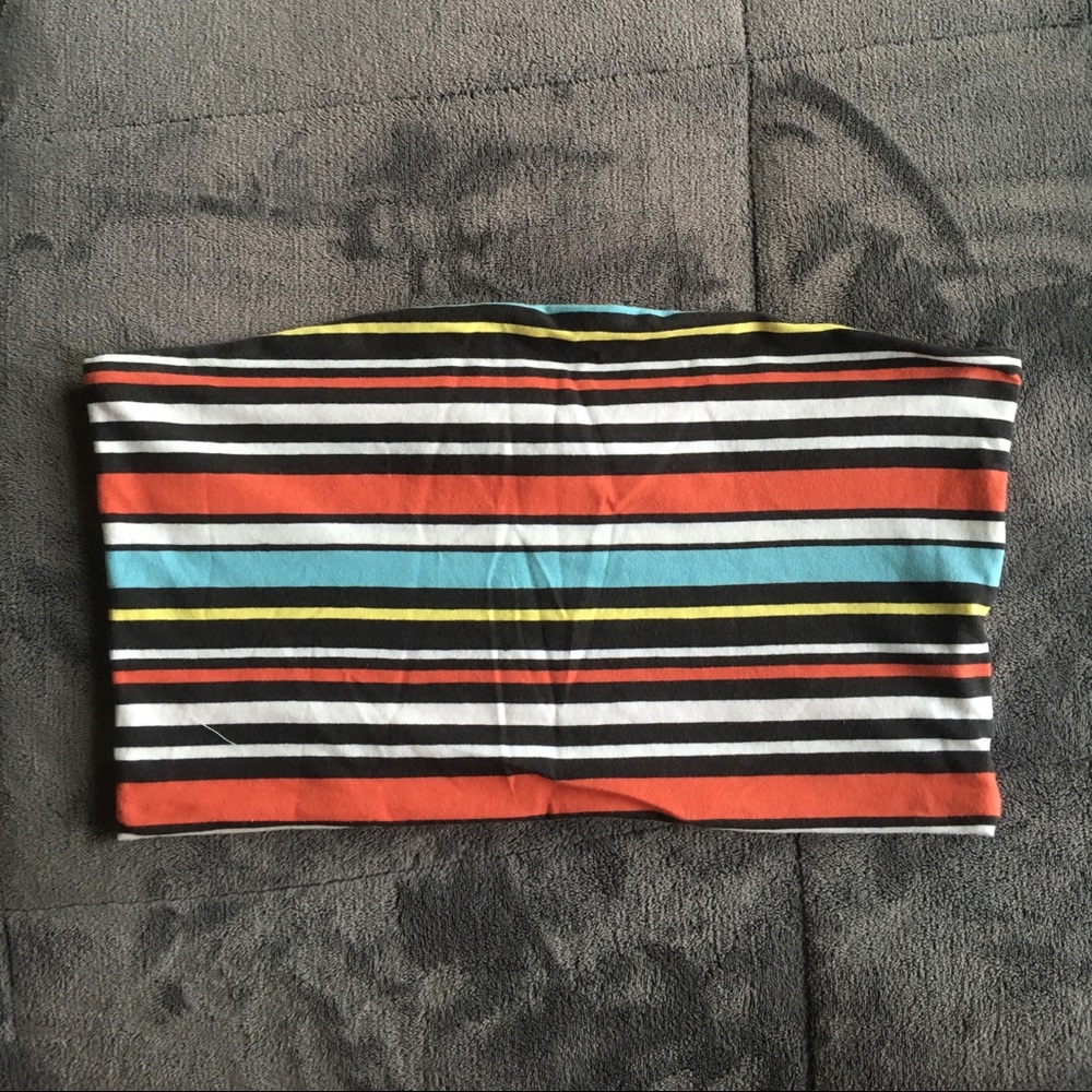 NWOT Cute Striped Tube Top